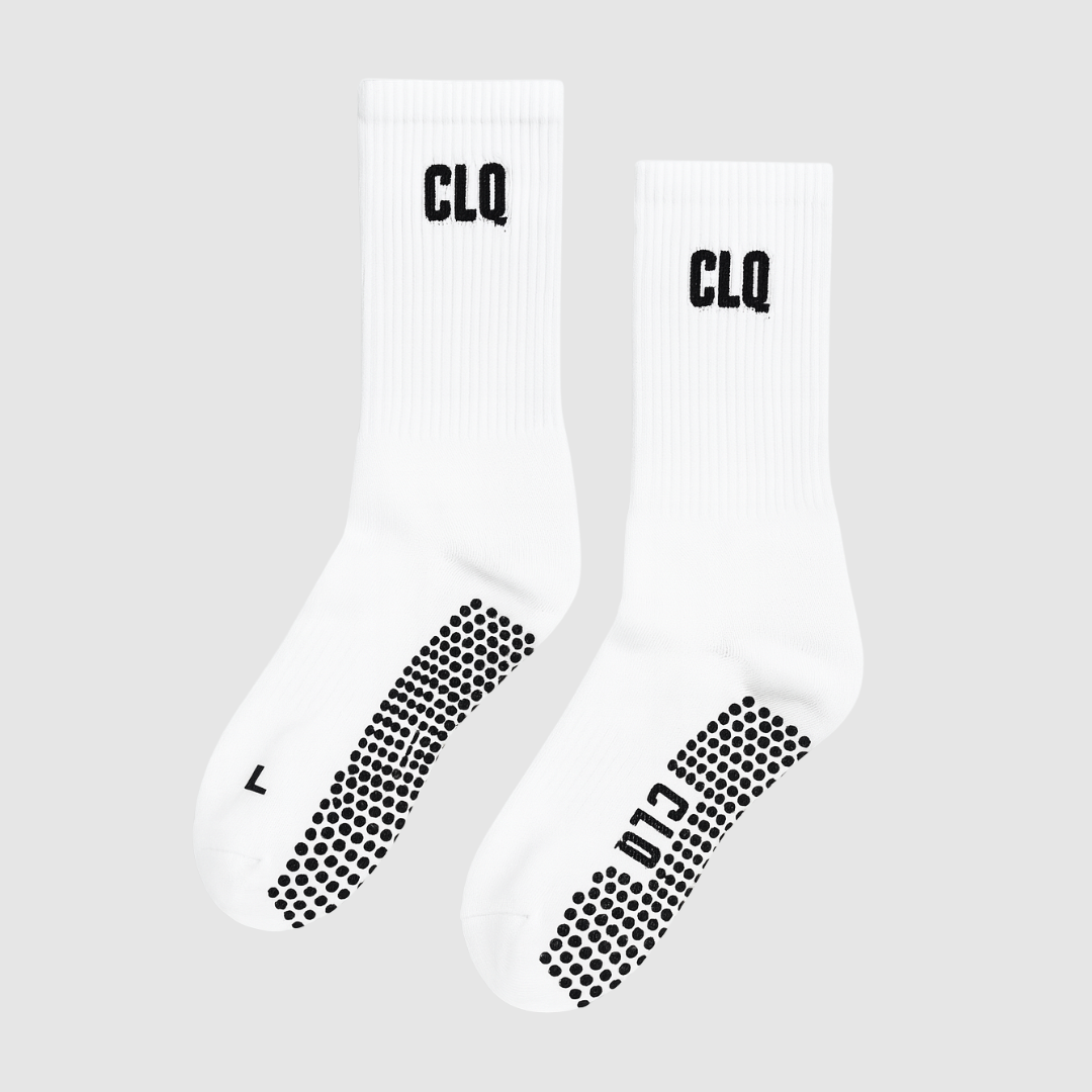 CLQ Tube Pilates socks - White