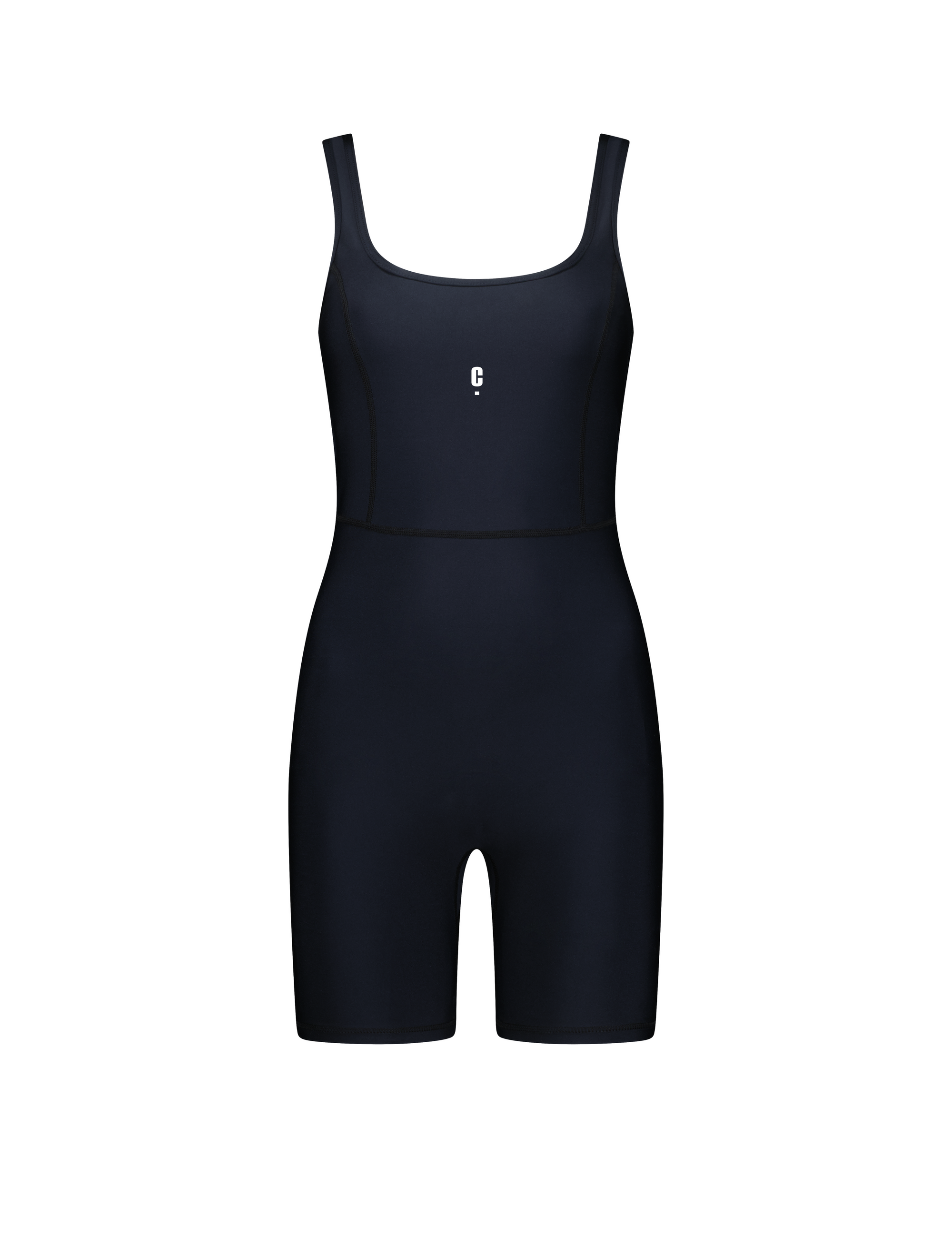Mid Biker Bodysuit Black