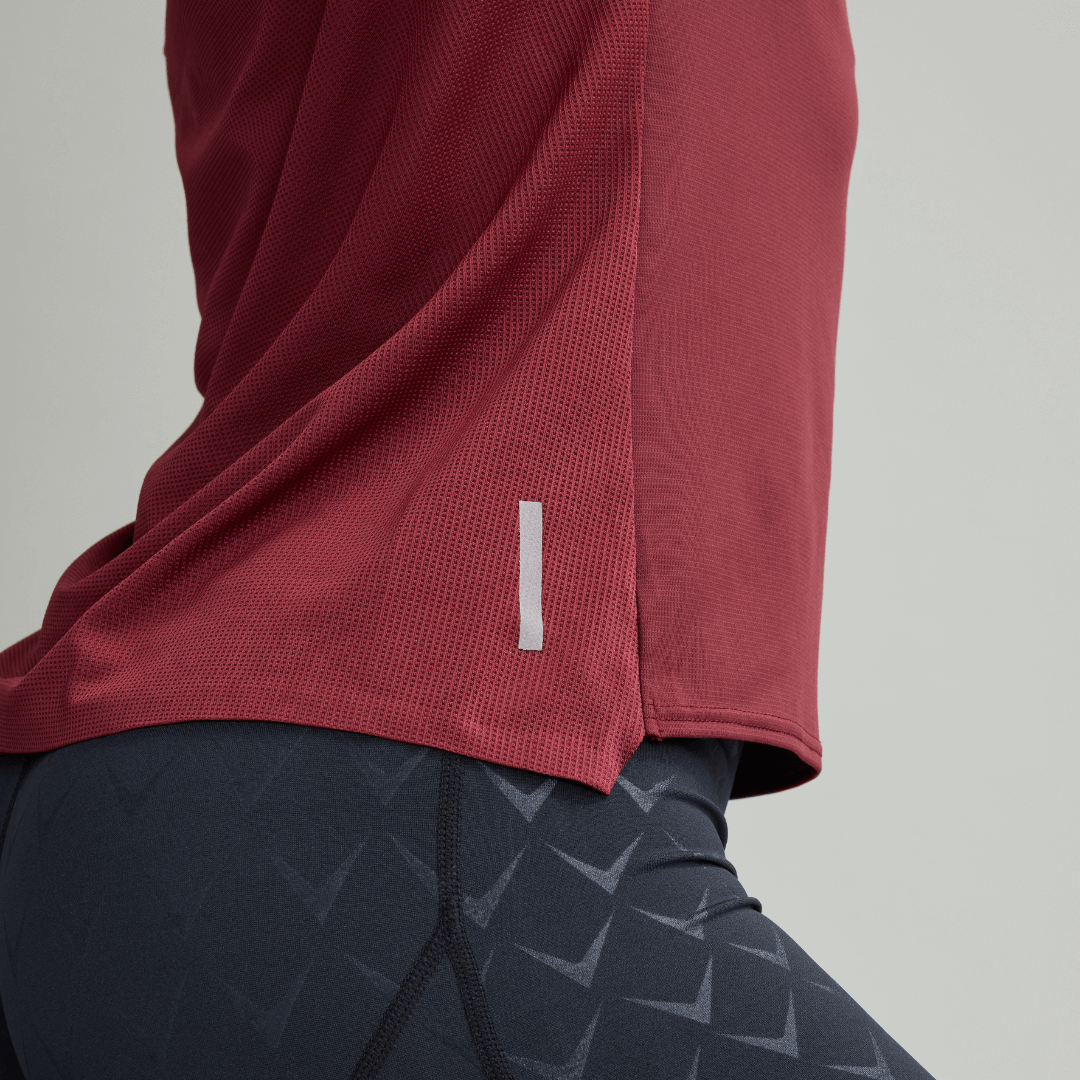 Power Panel Tee - Oxblood