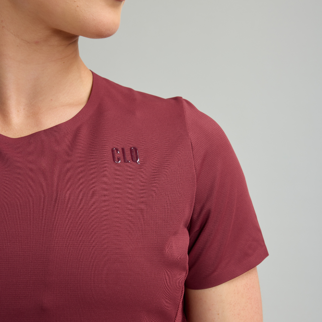 Power Panel Tee - Oxblood
