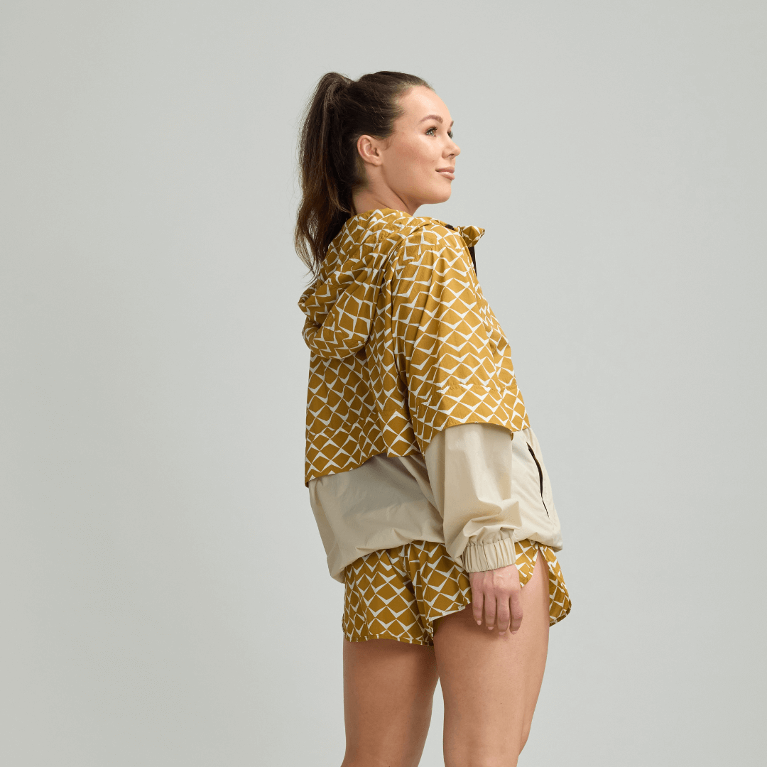 Spray jacket - Tile print