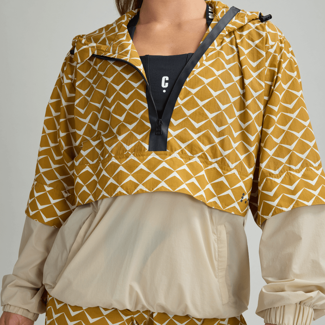 Spray jacket - Tile print
