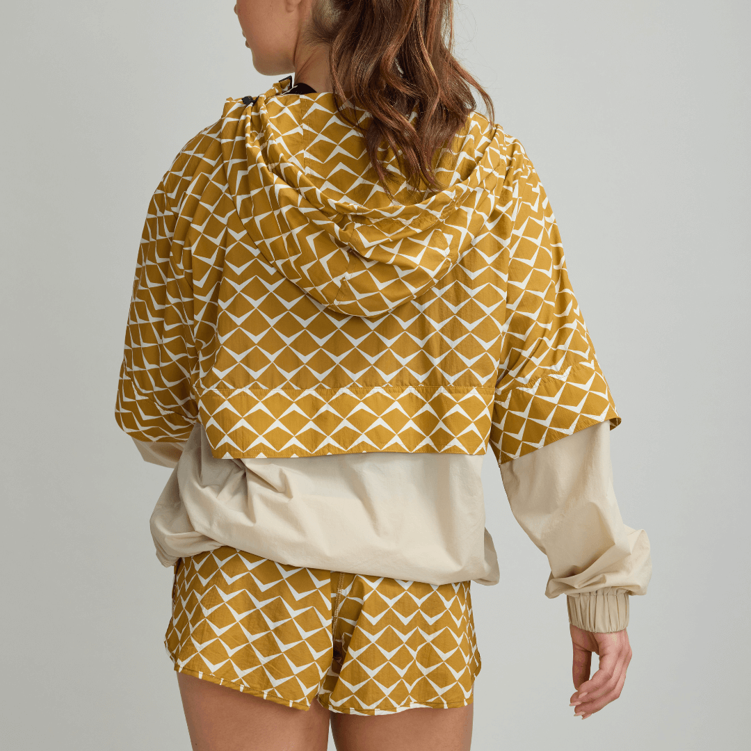 Spray jacket - Tile print