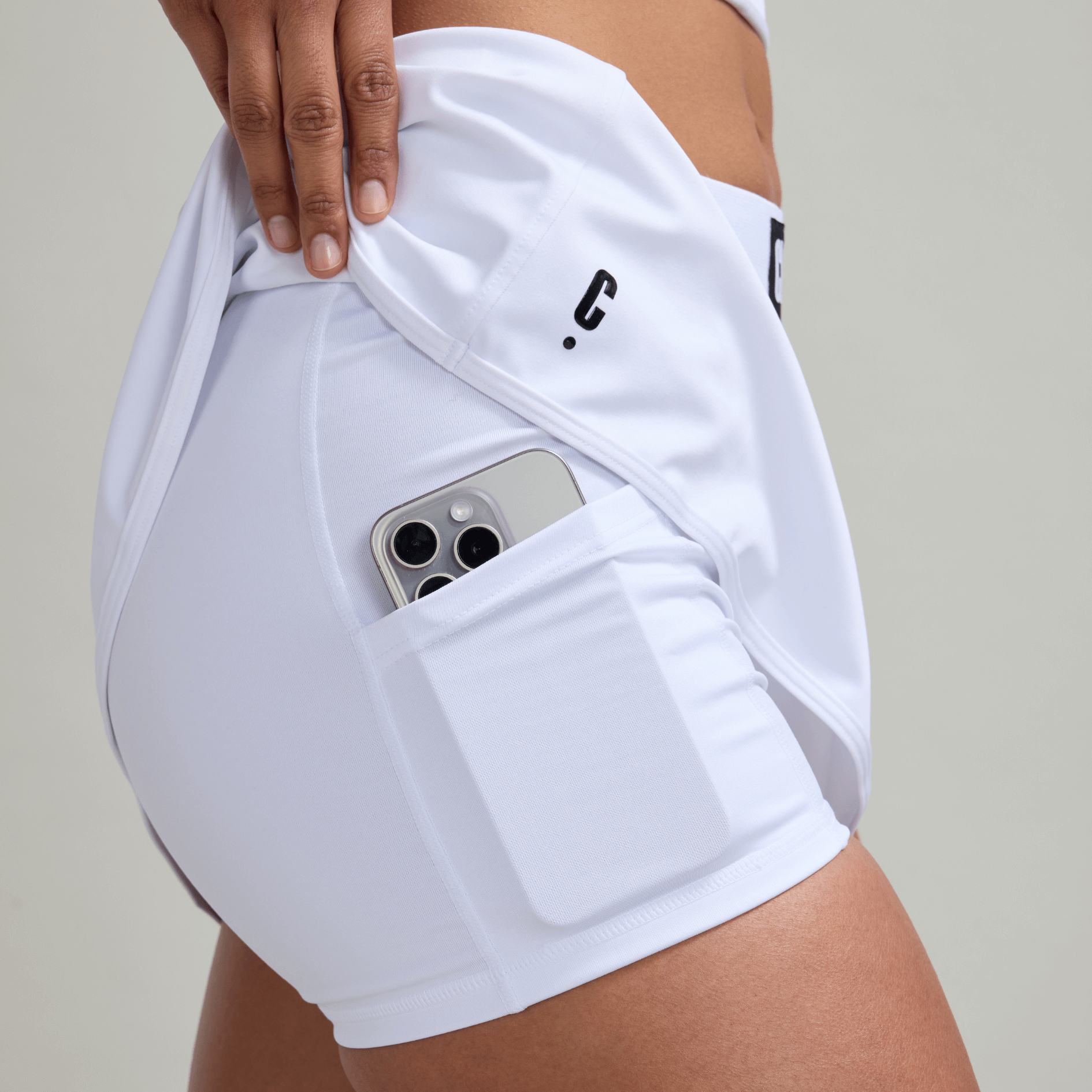 Sports Skort - WHITE