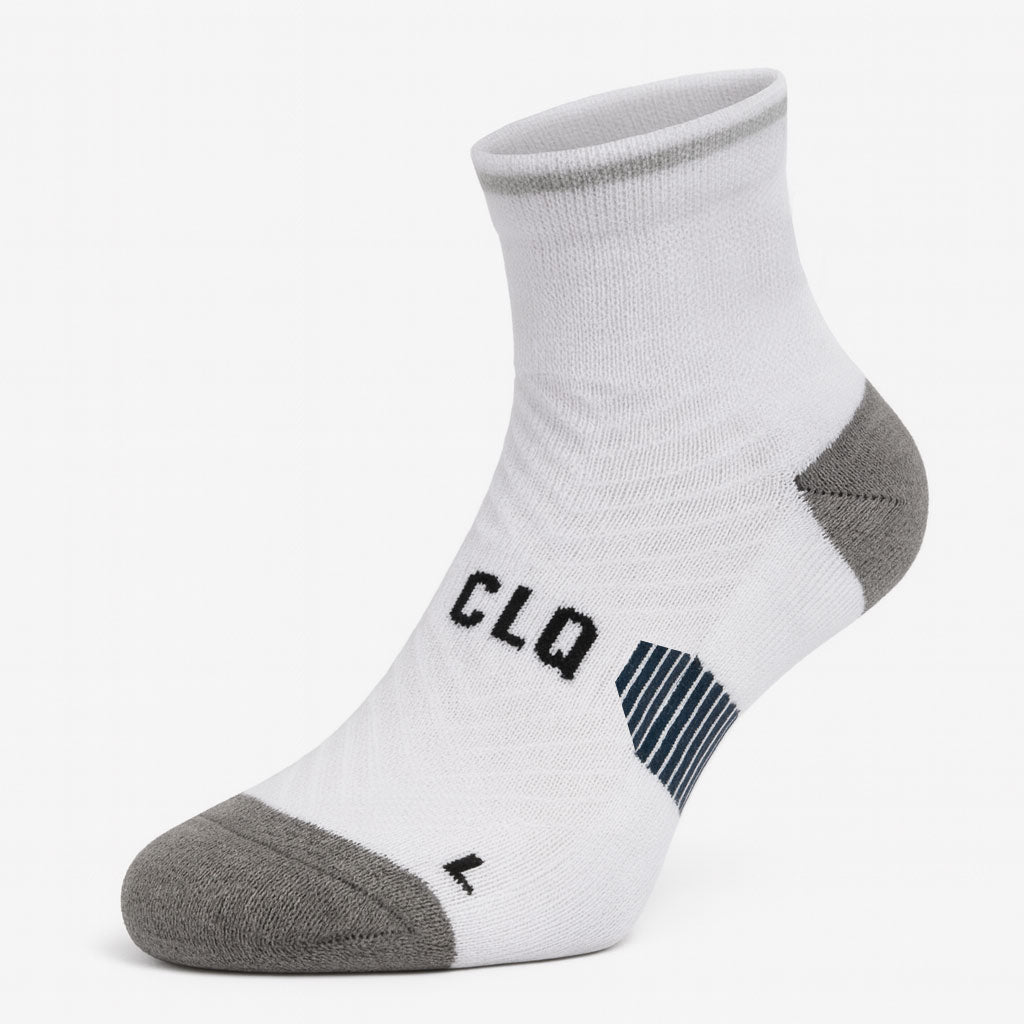 CLQ Reflect Run Socks - White