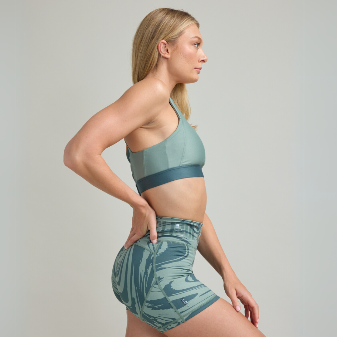 CLQ Super Support Bra Seafoam
