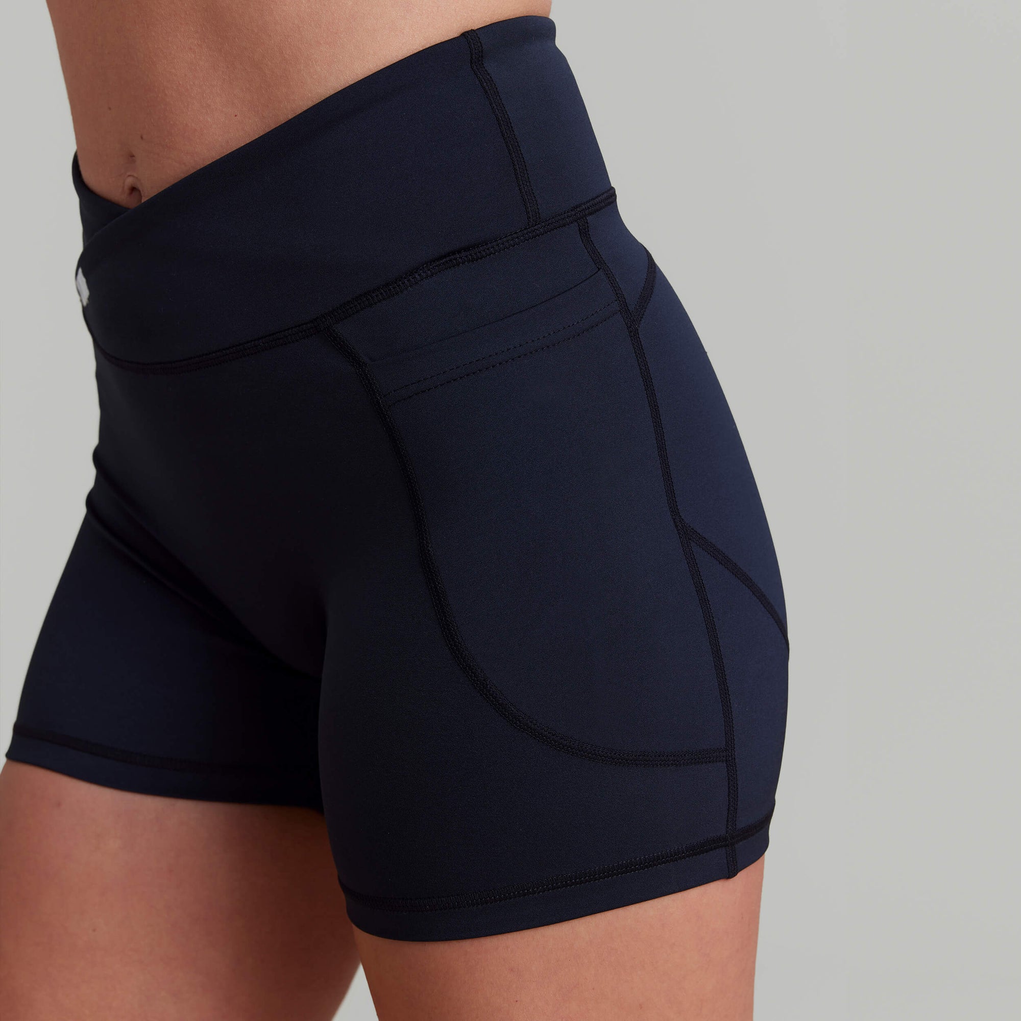 CLQ Flex Shorties Black