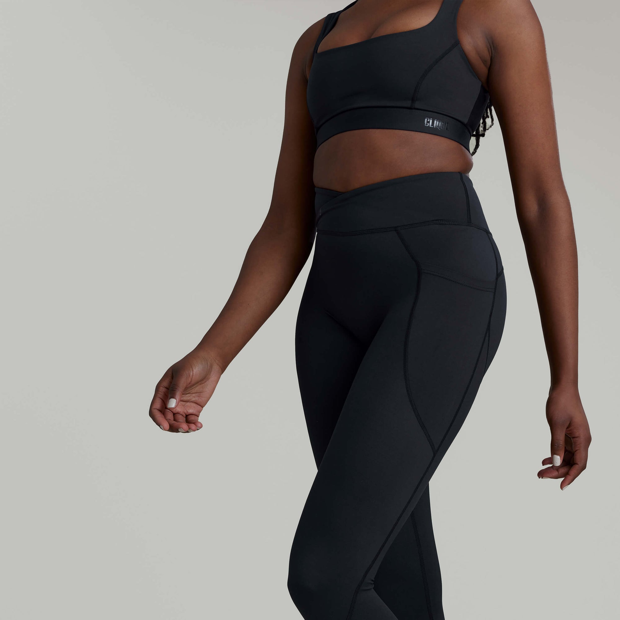 CLQ Tall Flex Tights - Stealth