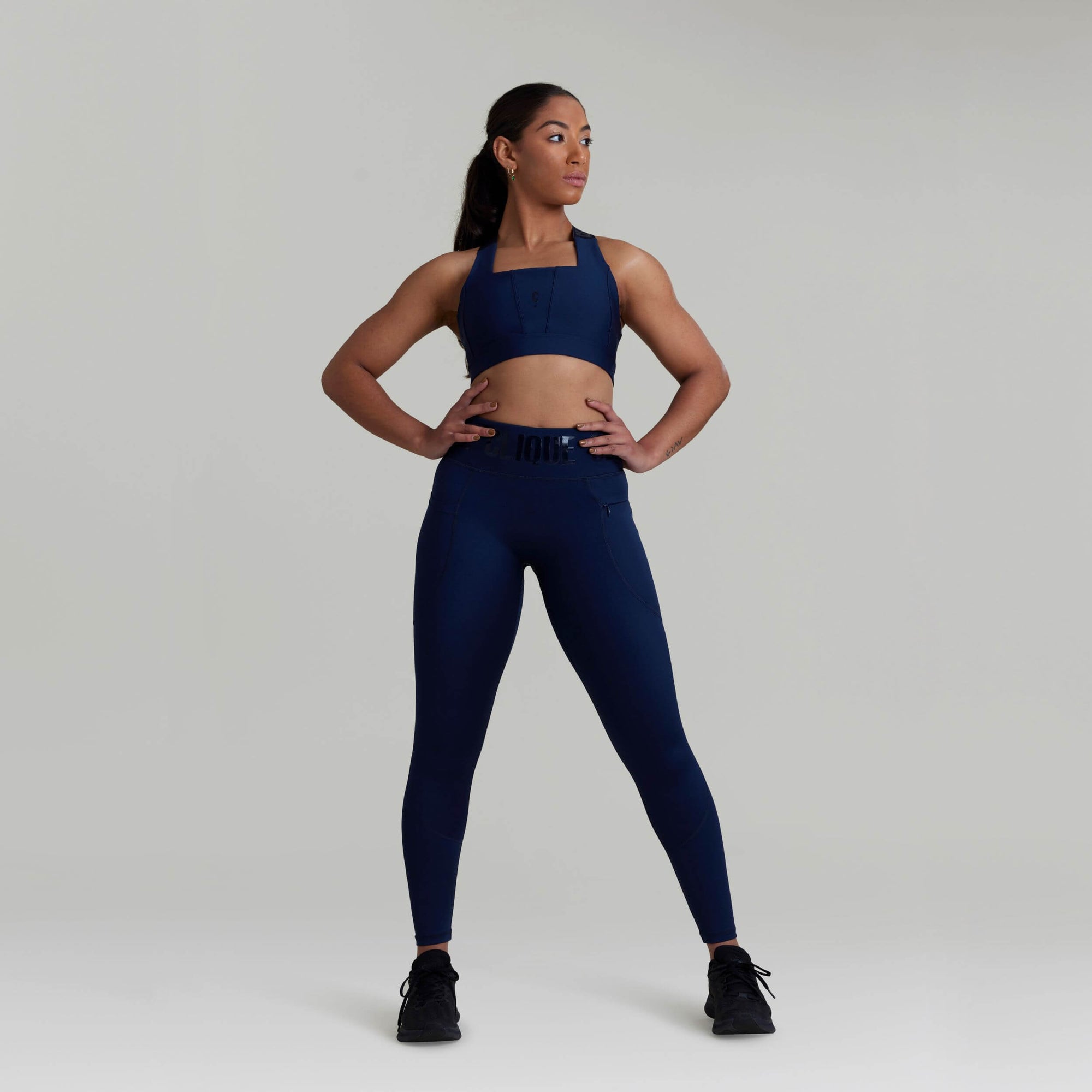 CLQ Super Support Bra - French Navy