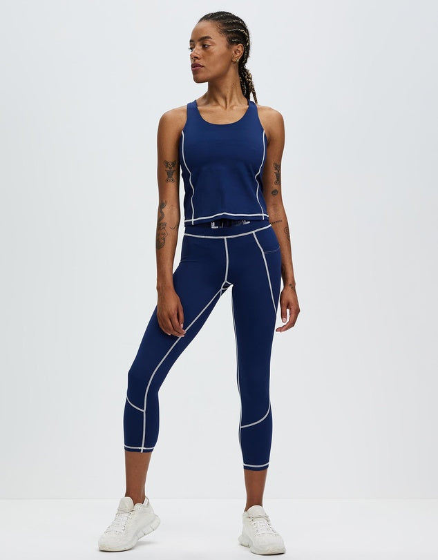 Power 7/8 Compression Tights - CONQUEST