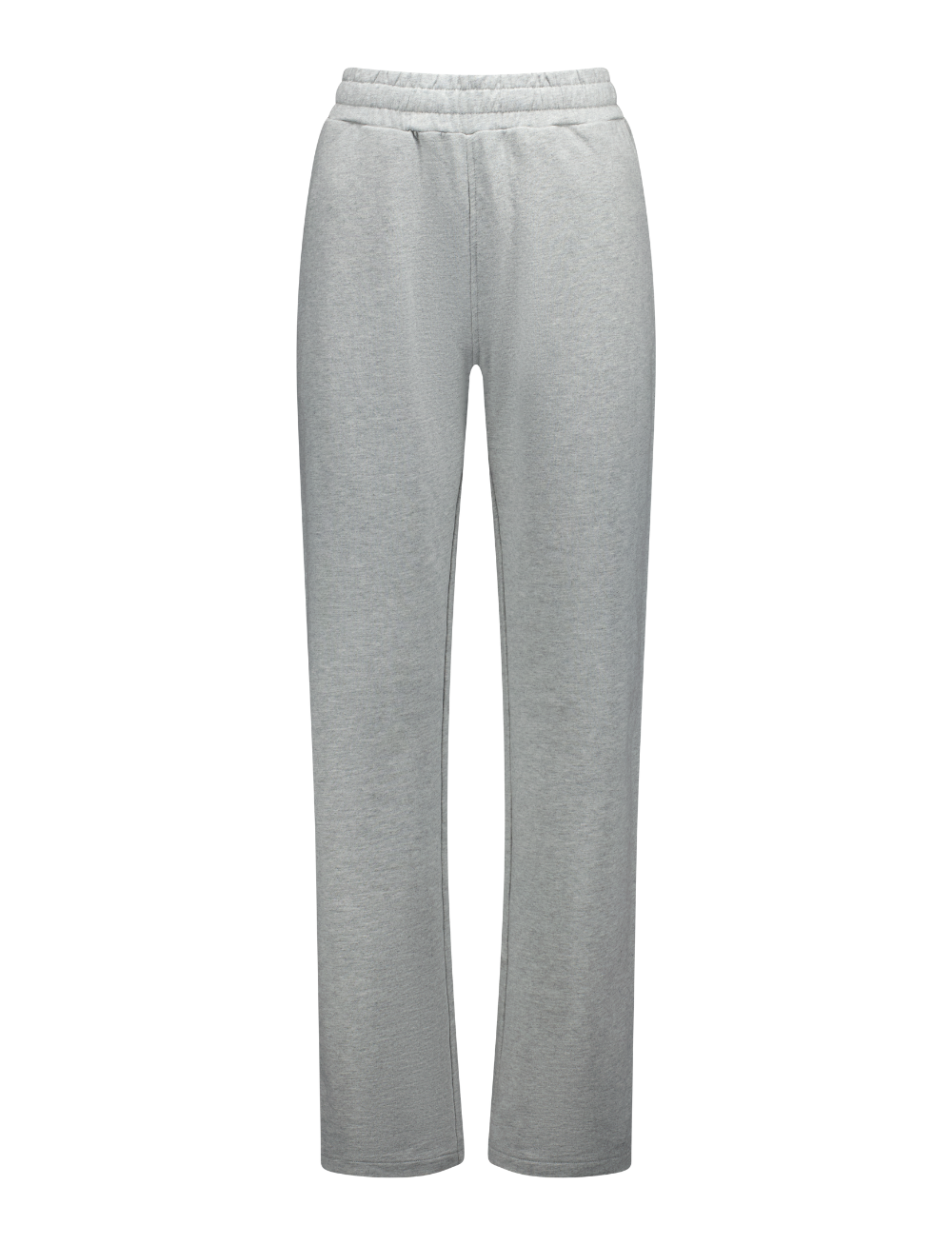 Wide Leg Track Pant Grey Marle